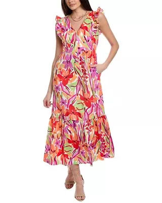Maggy London Ruffle Maxi Dress Women's • $51