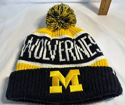 Michigan Wolverines 47 Brand Forty Seven Winter Hat Football NCAA Adult Beanie • $14.99