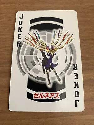 Pokemon Poker Card Playing Card Pokemon Majic Card Xerneas MGC-1 • $13.50