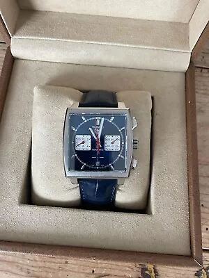 TAG Heuer Monaco Blue Men's - Great Condition- Steve McQueen Edition • $4736.06