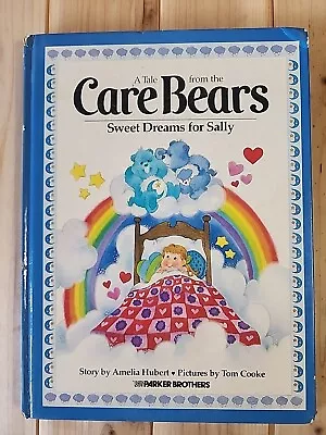 VTG 1984 CARE BEARS  Sweet Dreams Sally  HARCOVER BOOK PARKER BROS MINT CONDITIO • $5