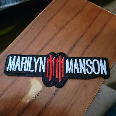 Marilyn Manson Embroidered Iron On Patch • $7.60