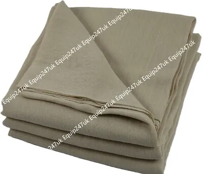 Cotton Twill Dust Sheets Various Sizes DIY Builder Decorating Cover Painters • £239.10