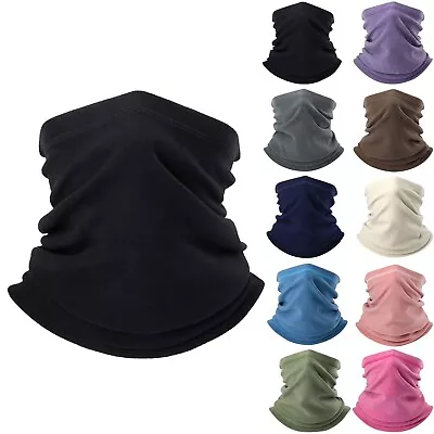 Winter Fleece Neck Warmer Gaiter Windproof Ski Face Mask Cover For Men Women • $6.99