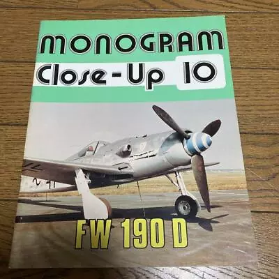 Monogram Close-Up 10 Fw 190D  #WPB6X8 • $79.37