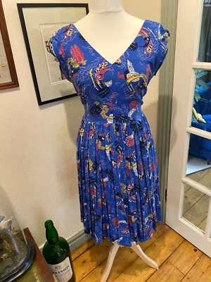 £60 • Buy Trashy Diva Gia Venice Nights Dress US 12