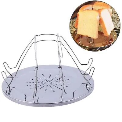 £8.79 • Buy Toast Rack Folding Toaster Stove Grill Portable Stainless Steel Outdoor Camping.