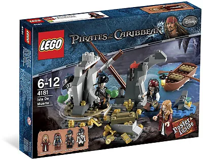 £250 • Buy LEGO Pirates Of The Caribbean Isla De Muerta Black Pearl New Sealed Retired 4181