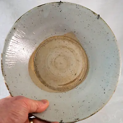Handmade Antique Vietnamese Low Bowl Nice Pottery #2 • $74.99