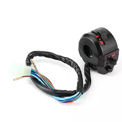 Motorcycle Handlebar Horn High Low Beam Turn Signal Switch Control Left Right • $14.66