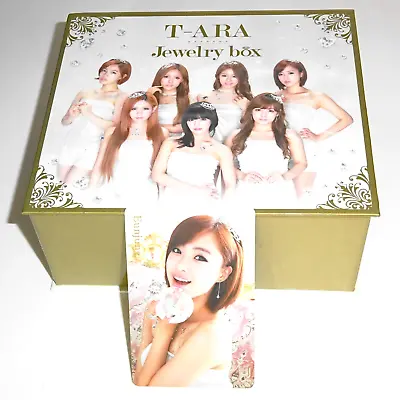 T-ARA Jewelry Box DIAMOND 1st LTD CD + DVD + PHOTOCARD • $41.99
