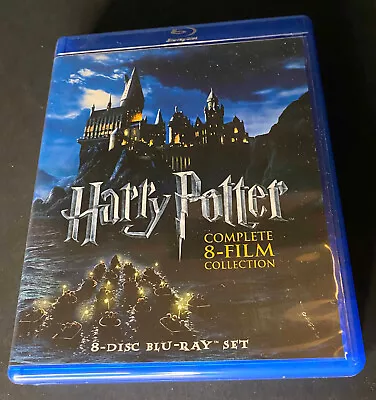 Harry Potter: Complete 8-Film Collection (Blu-ray Disc 2011 8-Disc Set) • $11.99