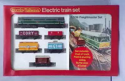 Triang Hornby R539 Freightmaster Set Class 31 Diesel Wagons Track Boxed Rare • £95