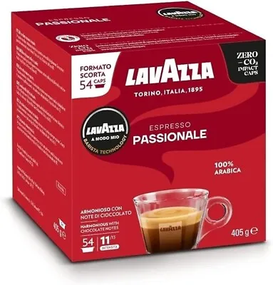 Lavazza A Modo Mio Espresso Passionale Coffee Capsules - 54 Pods • $36.35