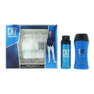 Cristiano Ronaldo Cr7 Play It Cool Shower Gel 200ml + Body Spray 150ml Gift Set • £13.25
