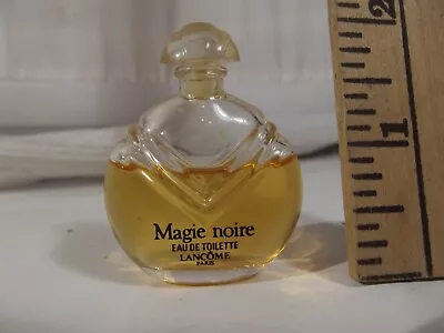 Vintage Opened Partial Bottle Magie Noire Travel Edt  Splash 7.5 Ml/ 0.25 Oz • $8.75