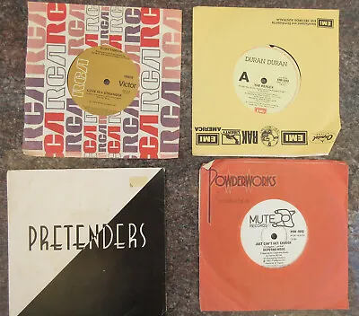 Eurythmics / Duran Duran / Pretenders / Depeche Mode 4 X 45RPM Singles • $15