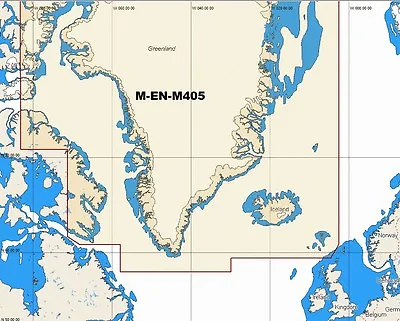 C-MAP MAX WIDE M-EN-M405 GREENLAND & ICELAND MSD/SD Chart • $301.92