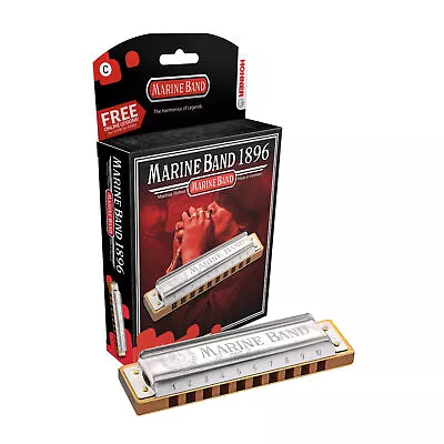 Hohner 1896 Marine Band Diatonic Harmonica Key Of Natural C# Minor • $49.99