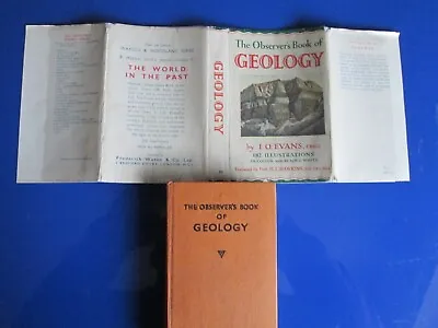 £3.99 • Buy Observers Book Of Geology 1960----865-960
