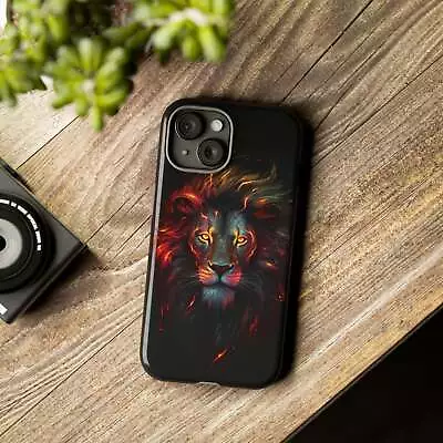 Lion Art The Stay Wild Collection Iphone Cases Samsung Phone Cases Bold Animal P • $20.26