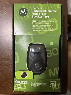 MOTOROLA Portable Bluetooth Hands-Free Speaker T305 Model #98783H New In Box • $59.99