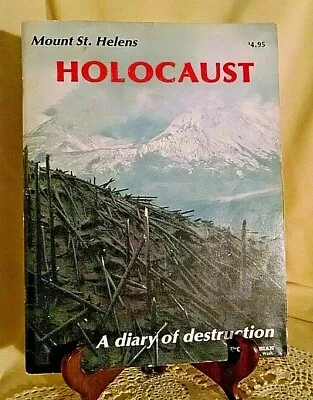 Mount St Helens Holocaust Diary Destruction Tom Koenninger 1980 Ash Sample. • $14.99