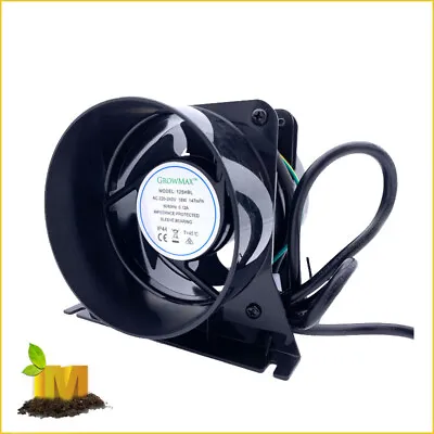 GROWMAX Inline Axial FAN 4/5/6 Inch For Ventilation And Indoor Hydroponics • $53.11