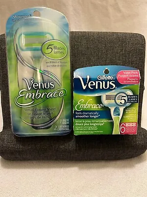 Gillette Venus Embrace Razor And Cartridges NEW • $39.99