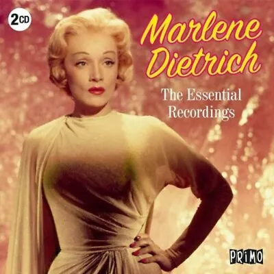 MARLENE DIETRICH (2 CD) THE ESSENTIAL RECORDINGS D/Remaster CD ~ CABARET *NEW* • $24.98