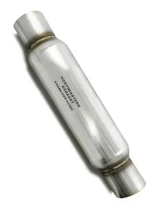 1.75  Straight Universal Glass Pack Muffler / Resonator  Exhaust • $34.74