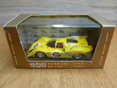 Brumm 1:43 R203 Ferrari 512S Yellow HP 550 1970 Model Boxed 1000km Buenos Aires • £15