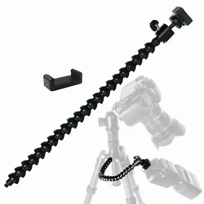 Octopus Flash Bracket Flexible Fill Light Holder Tripod Adapter W/ Mobile Clip • $11.95