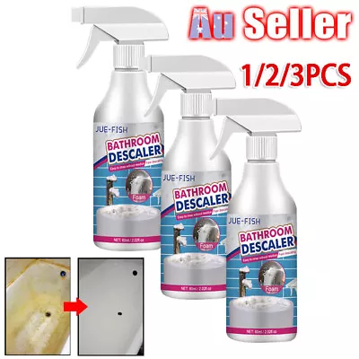 1-3x Bathroom Descaler Spray Jue Fish Bathroom Descaler Stubborn Stains Cleaner • $12.96