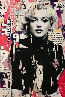 Marilyn Monroe Pop Art  Painting And Print Canvas Home Decor 100% Cloth Printed  • $21.79