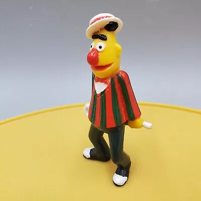 Sesame Street Bert Pvc Figure Top Hat Cane Dance Vaudeville Tara Toy 3 Inch • $10.34