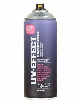 £8.95 • Buy Montana UV-Effect Transparent Spray Paint 400ml - UV-Effect UV1000