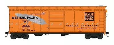 Bowser HO Scale #42865 40' Box Car WP Western Pacific Railroad #1953 NIB • $42.72