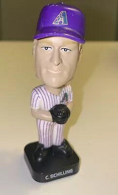 Mlb Arizona Diamondbacks Curt Schilling Mini Bobblehead Figure 2003 Post Cereal • $13.65