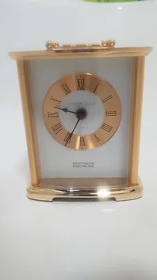 London Clock Company Carriage Clock Gold Coloured Metal  • £10