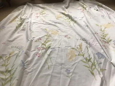 Vintage  Duvet Cover By COLOROLL . Sweet Pea Lily. Size Double. • £19.90