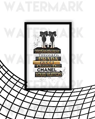 Fashion Wall Art Coco Quote Make Up Poster Glamour Fashion Print A4 Size • £5.99