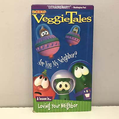 VeggieTales VHS Video Tape Are You My Neighbor? Christian Love BUY 2 GET 1 FREE! • $11.99