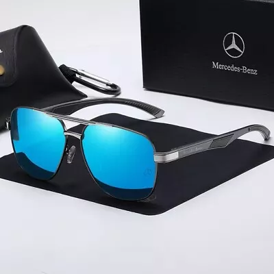 Car Logo Men Polarized Sunglasses Aluminum Magnesium Driving Fishing Glasses • $49.01