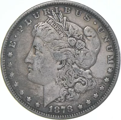 1878 8 Tail Feather TF - First Year - Morgan Silver Dollar - RARE *635 • $39.77