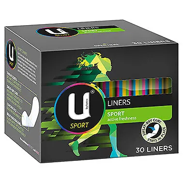 U By Kotex Sport Liners - 30 Pack • $3.99