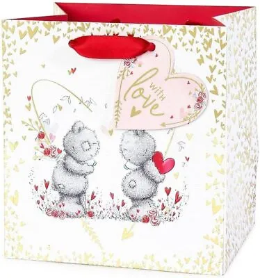 Me To You Bear With Heart Love Small Gift Bag • £4.99