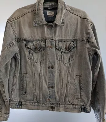 Ksubi Faded Denim Jacket Size Xs (see Measurements In Description )rrp $236.00 • $85