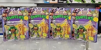 TMNT 4 Pack 1991 Classic Movie Star Teenage Mutant Ninja Turtles Playmates 2023 • $60