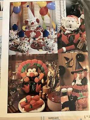 Uncut McCall's Holiday Sewing Crafts Patterns Thanksgiving/Christmas/Fall • $3.99